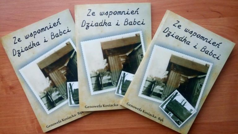 Konkurs – do wygrania książka „Ze wspomnień Dziadka i Babci”, Pani Genowefy Kosiackiej-Bąk.